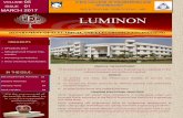 LUMINON - R.M.K. College of Engineering and Technologyrmkcet.ac.in/newsletters/eee/Luminon_Vol5_issue1.pdf · Inplant Training at Amara Raja Power Systems Limited, Tirupathi, from