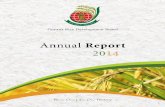 Annual Report - Guyana Rice Development Board€¦ · Guyana Rice Development Board | Annual Report 2014 05 ... has also begun working with a rice miller to acquire and install a