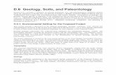 EOLOGY OILS AND PALEONTOLOGY D.6 Geology, Soils, and ...€¦ · D.6 Geology, Soils, and Paleontology Section D.6.1 provides a summary of existing geological, soil, and paleontological