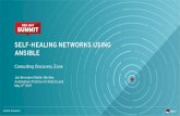 ANSIBLE SELF-HEALING NETWORKS USING - Red Hat … · SELF-HEALING NETWORKS USING ANSIBLE Consulting Discovery Zone Jon Bersuder/Walter Bentley Automation Practice Architect/Lead May
