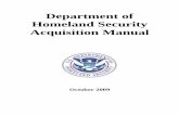 Department of Homeland Security Acquisition Manual · chapter 3038 federal supply schedule contracting (reserved) chapter 3039 acquisition of information technology. chapter 3040