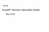 EasyMP® Monitor Operation Guide Ver.4files.support.epson.com/pdf/elink/cpd38875.pdf · If EasyMP or EMP Monitor is already installed, uninstall it before installing this software.