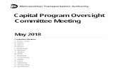 Capital Program Oversight Committee Meetingweb.mta.info/mta/news/books/pdf/180521_1400_CPOC.pdf · N. Zuckerman € Capital Program ... Capital Program Oversight Committee Meeting