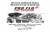 35300, 35310 - pro-flo efi for amc - Summit Racing Equipment€¦ · After the Pro-Flo system has been installed, make the same test, again noting MPH of this first shift. If adjustment