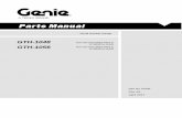 Genie GTH-1056 Forklift - Parts Manual - RentalexThis manual is updated frequently. If you have a printed manual, you can keep it up to date by downloading new figures from the Genie