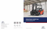 J Series Electric Forklift Truck · J Series Electric Forklift Truck [8000kg @900mm , 9000/10000kg @600mm] Factory site: 666 Xiangfu Road, Hangzhou, Zhejiang, China (311305) ZHEJIANG