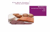 Fish, Meat, Poultry, Dairy, and Eggs - UNC Center for ...Dairy products, such as milk, cheese, and yogurt Number of servings per day _____ or ... Here is a summary of key points about