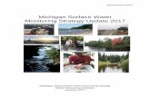 Michigan Surface Water Monitoring Strategy Update 2017€¦ · other designated uses of the surface waters of the state. The WRD recognizes comprehensive water quality monitoring