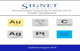 Signet Responsible Sourcing Protocol (SRSP) 2019 Audit ...€¦ · Signet Responsible Sourcing Protocol (SRSP) 2019 Audit Guidance 4 4 SIGNET’S AUDIT POLICY - 2019 Signet Jewelers