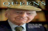 The Magazine of Queens College6 Queens: The Magazine of Queens College Queens: The Magazine of Queens College 7 QUEENS neWs QUEENS giVing BaCk schools she attended at home, and at