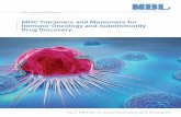 MHC Tetramers and Monomers for Immuno-Oncology and ... · MHC Class I Tetramers are capable of detecting CD8+ T cells and MHC Class II Tetramers are capable of detecting CD4+ Class