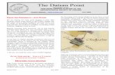 The Datum Point - nvcasv.org · Magazine and interpretive historical articles to a society in Arkansas. ... 1590 map of the Roanoke Colony area . ... Datum Point June 2008 page 6
