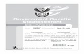 Government Gazette Staatskoerant - KPMG · 2 No. 37067 GOVERNMENT GAZETTE, 26 November 2013 Act No. 4 of 2013 Protection of Personal Information Act, 2013 GENERAL EXPLANATORY NOTE: