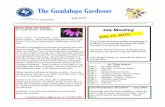The Guadalupe Gardener - Texas Master Gardener Associationtxmg.org/guadalupe/files/2010/09/Jul-10-Newsletter.pdf · The Guadalupe Gardener July 2010 A monthly publication of the Guadalupe