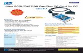 Ultra SCSI (FAST-20) CardBus PC Card for PC CB31U · Other Ultra-SCSI or SCSI CD-R/W drives. [Film Scanner] Nikon CoolscanIII LS-30, Super CoolScan 2000 Canon FS2710 Other Ultra-SCSI