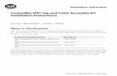 ControlNet IP67 Tap and Cable Assembly Kit · 2 ControlNet IP67 Tap and Cable Assembly Kit Installation Instructions Publication 1786-IN017B-EN-P - May 2004 The modular design of