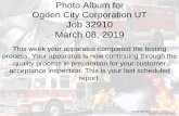 Photo Album Template - Superior Equipment Sales Inc€¦ · Photo Album for Ogden City Corporation UT Job 32910 March 08, 2019 This week your apparatus completed the testing process.