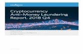 Cryptocurrency Anti-Money Laundering Report, 2018 Q4 · stealing tens of millions of dollars from cryptocurrency exchange users and a California-based crypto start-up. • Fast freezes