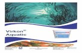 virkon aquatic pamph#3BE032 - La Gazzetta delle Koi · Virkon' Aquatic Available in the USA from WESTERN Western Chemical Inc (800) 283-5292 The AQUATIC LIFE SCIENCES Companies .