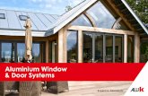 Aluminium Window & Door Systems...aluminium window systems that exceed the performance standards expected in modern building design. Manufactured to the highest standards, our systems