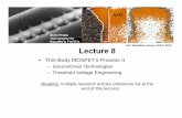 A.K. Kambham (imec), VLSI-T 2012 Lecture 8ee290d/fa13/LectureNotes/Lecture8_marked.pdf · FinFET Integration in an SRAM Cell and a Logic Circuit for 22nm Node and Beyond,” IEEE