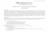 Lipodin-Pro Experimental Results - ABBIOTEC...Lipodin‐Pro Experimental Results 6 7. Delivery of MBP Fusion Protein The MBP‐fusion protein (10 µg) was delivered with 25 µl of