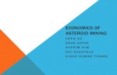 Asteroid Mining Concepts - AIAA Houstonaiaahouston.org/Horizons/Shen Ge - Economic of... · ROCKET PROPULSION TECHNOLOGIES CLASSIFICATION CHEMICAL PROPULSION - Liquid Storable - Liquid