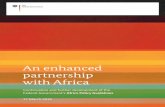 An enhanced partnership with Africa · An enhanced partnership with Africa ... harnessing the potential offered by the digital transformation. Taking the ... The fight against poverty