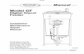 Manual Model GF - Advantage Controls · Manual Model GF Digital Glycol Feeder Installation Maintenance Repair Manual Advantage Controls 4700 Harold Abitz Dr. Muskogee, OK 74403 Phone: