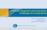 Financial Integration and Supervision Challenges for ... · Financial Integration and Supervision Challenges for Central Banks ... Bangko Sentral ng Pilipinas. Issues Covered in this
