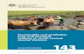 Sustainable and profitable crop and livestock systems in south …€¦ · effect. Many of these interventions are the subject of soil fertility, crop and animal nutrition and irrigation