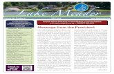 Lake Meader · The Lake Meader is the bi-monthly publication of LAKE MEADE PROPERTY OWNERS ASSOCIATION, INC. 4 Forrest Drive East Berlin, PA 17316-9328 (717) 259-9625 Check us out