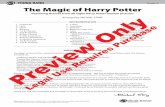 Featuring themes from all eight Harry Potter · “Hedwig’s Theme” is scored for both flute and bells; however, you may wish to use only the bells. The marimba part in “Harry