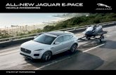 ALL-NEW JAGUAR E-PACE€¦ · D G1 E F G2 C C. CAR COVER All-weather tailored cover for the E-PACE with the Jaguar logo. Protect your E-PACE from the elements including showers, frost,