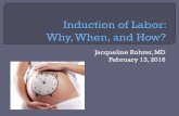 Jacqueline Rohrer, MD February 13, 2016utahafp.org/wp-content/uploads/2016/02/Induction... · Randomized controlled trial 217 women •Longer labor length in double balloon group