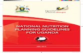 NATIONAL NUTRITION PLANNING GUIDELINES FOR UGANDA - npa…npa.go.ug/wp-content/uploads/nutrition-planning-guidelines.pdf · NATIONAL NUTRITION PLANNING GUIDELINES FOR UGANDA i AcknowledgementS