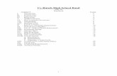 Cy-Ranch High School Band Band Handbook.pdf · Region Band, Solo and Ensemble, Concert and Sightreading Contest are all activities that continue throughout high school. There are