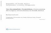 Republic of South Africa Systematic Country Diagnosticdocuments.worldbank.org/curated/en/... · professionally run enterprises, SOEs typically face governance problems that include: