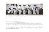 STUDY GROUP TOMIKI AIKIDO · 4/14/2016  · STUDY GROUP TOMIKI AIKIDO WORKSHOP – a comment & pictures from Eddy Wolput: TEGATANA AWASE Rotation of the koshi/tanden to improve total