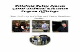 Pittsfield Public Schools Career Technical Education ... · Career Technical Education Programs Admissions Policy Q &A In March of 2008 the School Committee approved an Admissions