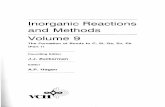 Inorganic Reactions and Methods Volume 9digitale-objekte.hbz-nrw.de/storage2/2018/12/21/file_8/8225218.pdf · Inorganic Reactions and Methods Volume 9 The Formation of Bonds to C,