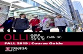 OLLI OSHER LIFELONG LEARNING INSTITUTE · Osher Lifelong Learning Institute at Temple University | FALL 2019 THE ARTS Putting Your Art to Work Samuel Ross If you are interested in