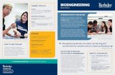 BIOENGINEERING - vcue.berkeley.edu · All students take bioengineering fundamentals courses in areas such as biomechanics, instrumentation, and computational biology, and choose from
