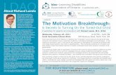 LDAO ldao Association of Ontario • Learning Disabilities A · Motivation Breakthrough: 6 Secrets to Turning On the Tuned-Out Child”. Rick and his wife Janet have three grown children