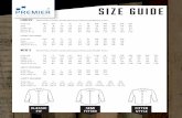 size guide - Workwear Express · size guide LADIES’ Shirts/Polo’s/Chef’s Jackets/Knitwear/Waistcoats/Beauty Tunics Call size XXS XS S M L XL 2XL 3XL 4XL 5XL 6XL Size 6 8 10