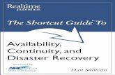 The Shortcut Guide To tm - Realtime The Shortcut Guide to Availability, Continuity, and Disaster Recovery