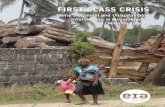 FIRST CLASS CRISIS - EIA · FIRST CLASS CRISIS China's Criminal and Unsustainable Intervention in Mozambique's Miombo Forests. 1 SUMMARY ACKNOWLEDGEMENTS This document has been produced