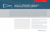 Why IT Support Should Embrace Social Media...BMC, BMC Software, and the BMC Software logo are the exclusive properties of BMC Software, Inc., are registered with the U.S. Patent and