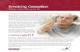 Smoking Cessation - Assistance Services Group · Smoking Cessation Helping smokers butt out for life. “It is projected that we will see annual global tobacco-related deaths rise