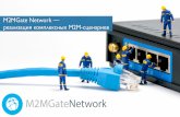 M2MGateNetwork · M2MGateNetwork M2MGate Network объединяет оборудование и машины в сеть Не требуется фиксированного IP
